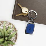 B180 Scoop Finish Key Ring