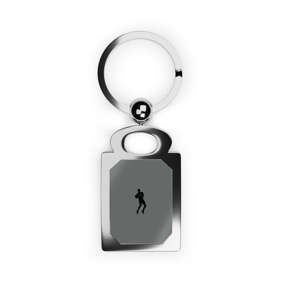 B180 Scoop Finish Key Ring